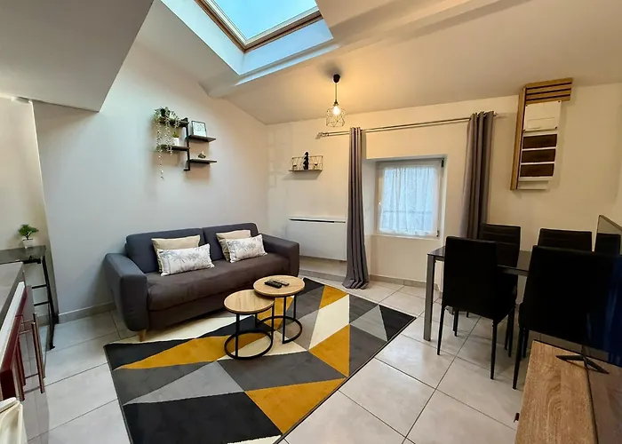 Duplex En Centre-ville Proche Du Puy-du-fouu 绍莱